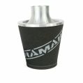 Universal Neck Black Large Aluminium Base Cone Filter Ramair JS-175-70-SL 70mm-1