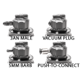Fuel Pressure Regulator Conversion KIT RA-series Black Radium Engineering-3