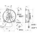 Axial fan SPAL 12V VA31-A101-46S (130MM)-2