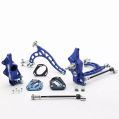 Nissan S13 Front V2 Drift Angle Lock Kit s vymezovacími podložkami Wisefab-6