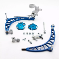 BMW E46 E46M Front Long Trail Drift Angle Lock Kit V2 Wisefab-1