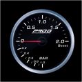 Wskaźnik Pro G Race Series 2 RS, doładowania Boost 2 Bar WHITE 52mm-1