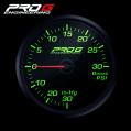 Ukazatel Pro G Race Series RC, přeplnění Boost 30 PSI GREEN 60mm-1