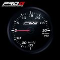 Ukazatel Pro G Race Series RC, přeplnění Boost 30 PSI WHITE 60mm-1