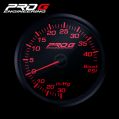 Ukazatel Pro G Race Series RC, přeplnění Boost 40 PSI RED 60mm-1