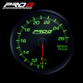 Ukazatel Pro G Race Series RC, teploty vody °F GREEN 60mm-1