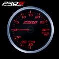 Ukazatel Pro G Race Series RS, přeplnění Boost 30 PSI RED 52mm-1