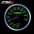 Ukazatel Pro G Race Series RS, přeplnění Boost 40 PSI GREEN 52mm-1