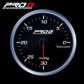 Ukazatel Pro G Race Series RS, podtlaku WHITE 60mm-1