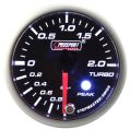 Prosport Boost indicator Stepper Motor Peak series 52mm Zelená-1
