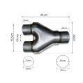 Y-pipe 63-51mm-5