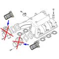 EGR Valve Delete Kit for BMW E38 E65 with M67 4.0 Diesel engines-3