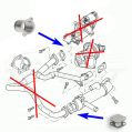 EGR Valve Delete Kit for Ford Mondeo Transit with 2.0 2.2 2.4 Di TDDi TDCI engines-3