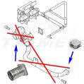 EGR Removal Delete Kit Blanking Plate for Land Rover Discovery Defender with 2.5 D Td5 engines-3