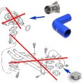 EGR Valve Delete Kit for VW Audi Seat Skoda with 1.9 TDI engines AWX AVF ASZ BTB AXC-4