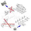 EGR Removal Delete Kit Bypass Blanking Plate for VW Touareg Crafter with R5 2.5 TDI engines-4