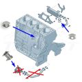 EGR Valve Delete Kit for VW Crafter Amarok with 2.0 3.0 TDI engines-4