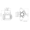 Dual channel blow off valve for Subaru Fmic.EU-8