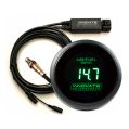Sada LC-2 s hodinami DB Green, Innovate 3873 – Zelené podsvícení, Širokopásmová sonda AFR-1