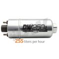 Vnější Palivové čerpadlo   DW250iL DeatschWerks (250lph), Univerzální Montážní sada-1